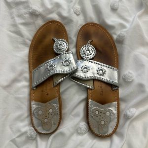 Silver Jack Rogers Size 9
